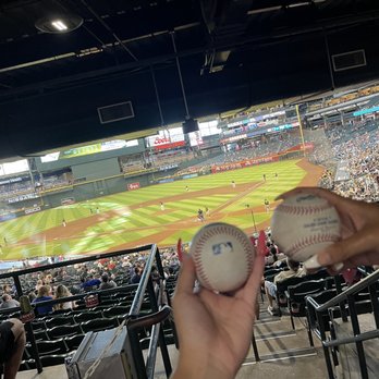 Chase Field - Caught 2 fly balls - Stadiums & Arenas Near Me - Phoenix, Arizona Chase Field - Caught 2 fly balls - Stadiums & Arenas Near Me - Phoenix, Arizona