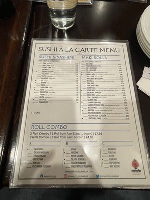 Menu photo 1 Minato Sushi Bar Baltimore, MD