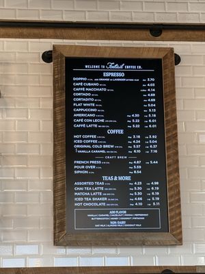 Menu photo 2 Foxtail Coffee Jacksonville, FL Menu photo 2 Foxtail Coffee Jacksonville, FL