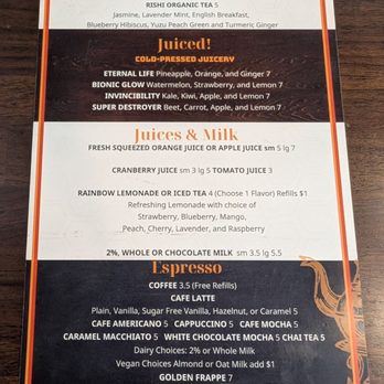 Golden Nest Pancakes & Cafe - Coffee menu - Breakfast & Brunch Near Me - Madison, Wisconsin