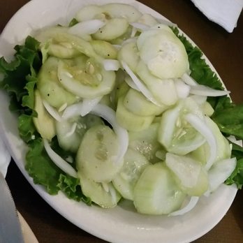 Lupie's Cafe - Cucumbers and onion. So good!! - American Near Me - Charlotte, North Carolina Lupie's Cafe - Cucumbers and onion. So good!! - American Near Me - Charlotte, North Carolina