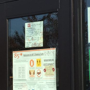 85°C Bakery Cafe-Pleasanton - Only 5 people allowed at a time - Bakeries Near Me - Pleasanton, California