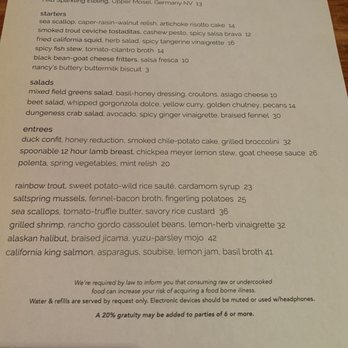 Passionfish - The menu - Seafood Near Me - Pacific Grove, California Passionfish - The menu - Seafood Near Me - Pacific Grove, California