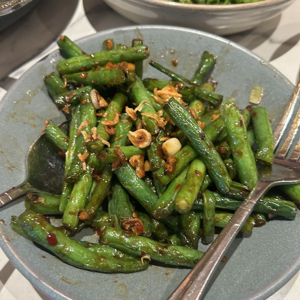 Burma Love - Dry Fried String Beans - Burmese Near Me - Menlo Park, California Burma Love - Dry Fried String Beans - Burmese Near Me - Menlo Park, California
