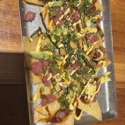 Poke nachos Poke nachos