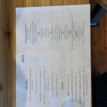Nama Oyster Bar - Live/Raw Food Near Me - Ashland, Oregon Nama Oyster Bar - Live/Raw Food Near Me - Ashland, Oregon