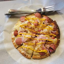 Bistro At the Mill - Bavarian pizza