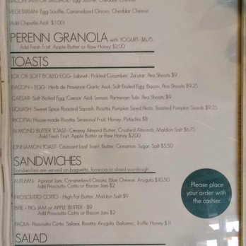 Perenn - Midtown - Savory food menu - Bakeries Near Me - Reno, Nevada