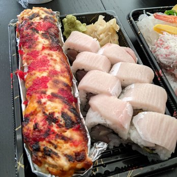 Sushi & More - Lion King roll and Double Hamachi roll - Japanese Near Me - Alameda, California Sushi & More - Lion King roll and Double Hamachi roll - Japanese Near Me - Alameda, California