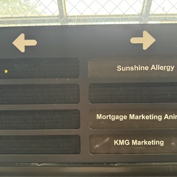 Sunshine Allergy - Signage on 3rd floor - Allergists Near Me - Palm Harbor, Florida Sunshine Allergy - Signage on 3rd floor - Allergists Near Me - Palm Harbor, Florida