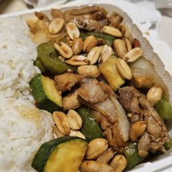 Kona Chinese Barbecue - 09/29/23 Kung pao chicken, all rice