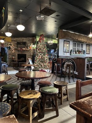 Photo of Nine Irish Brothers - Lafayette - Lafayette, IN, US. Dining room decorated for Christmas.