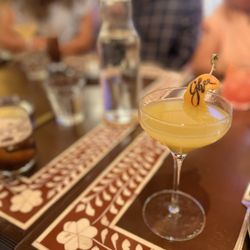 Ghee wash cocktail