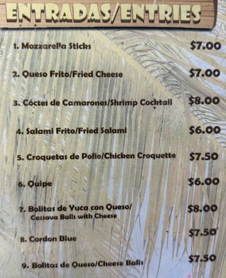 Menu photo 8 Puerta del Mar Loíza, PR Menu photo 8 Puerta del Mar Loíza, PR