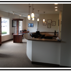 Keller Vision Center - Ohio Optometric Consultants - Front desk and reception area
