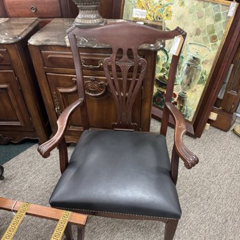 Consignments on Park - Leather vision chair - Furniture Stores Near Me - Charlotte, North Carolina