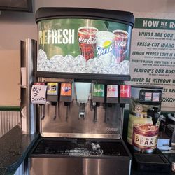 Wingstop - Drinks that are at this location.