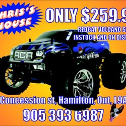 Chris's House - Nitro powered monster trucks are sweet!!!!