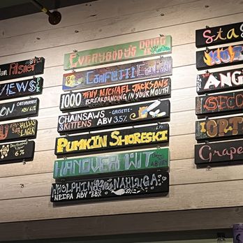 Buried Acorn Brewing Company - a variety of beer signs - Brewpubs Near Me - Syracuse, New York Buried Acorn Brewing Company - a variety of beer signs - Brewpubs Near Me - Syracuse, New York