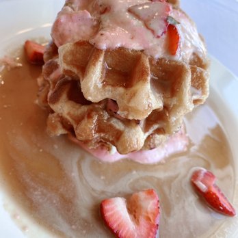 The Reef - Strawberry Creme Waffles Homemade Waffles - Seafood Near Me - Saint Augustine, Florida The Reef - Strawberry Creme Waffles Homemade Waffles - Seafood Near Me - Saint Augustine, Florida