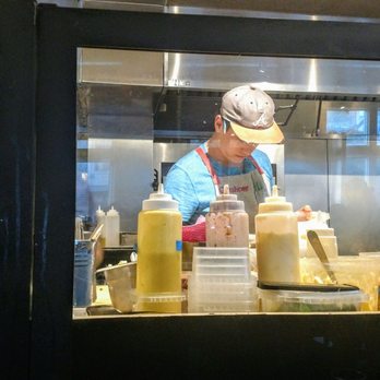 Gunshow - View of food prep in kitchen. - New American Near Me - Atlanta, Georgia