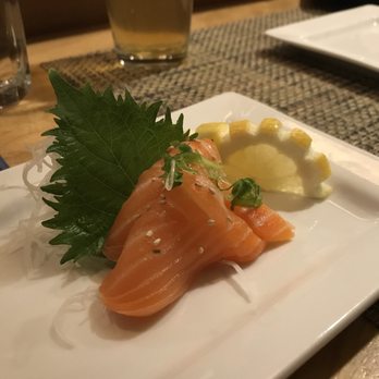 Izakaya Den - Salmon sashimi! - Japanese Near Me - Denver, Colorado