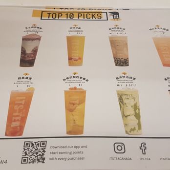 ITS TEA - Top 10 menu - Bubble Tea Near Me - Toronto, Ontario ITS TEA - Top 10 menu - Bubble Tea Near Me - Toronto, Ontario