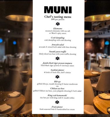 Menu photo 7 Muni Robata Toronto, ON