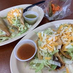 Tacos Elsinore #2 - Wednesday special $1.85 each crispy taco :)
