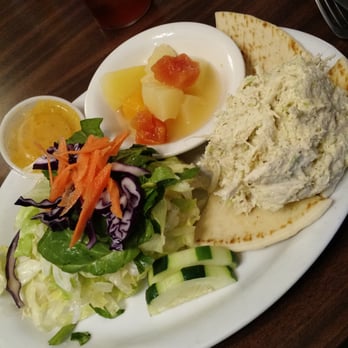 Marlboro Grille - Chicken Salad w/Side Salad & Fruit ...so yummy! - American Near Me - Upper Marlboro, Maryland Marlboro Grille - Chicken Salad w/Side Salad & Fruit ...so yummy! - American Near Me - Upper Marlboro, Maryland