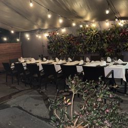 Extra Virgin Bistro - Outside tables