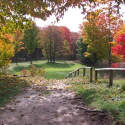 Chestnut Hills Golf Course - Brilliant colors of fall add accent to scenic tree lined fairways.