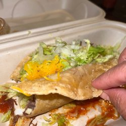 Ramberto’s Mexican Food - My soft taco that supposed to be hard...ahh!