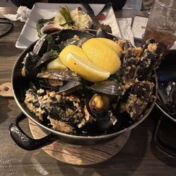Classic mussels very Garlicky Classic mussels very Garlicky
