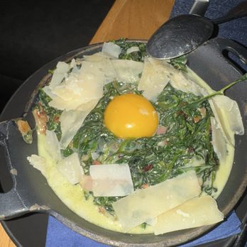 Vinyl Steakhouse - Creamed Spinach Carbonara - Steakhouses Near Me - New York, New York Vinyl Steakhouse - Creamed Spinach Carbonara - Steakhouses Near Me - New York, New York