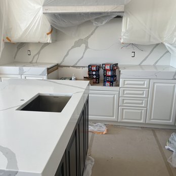 Prestige Granite - a kitchen under construction - Countertop Installation Near Me Prestige Granite - a kitchen under construction - Countertop Installation Near Me