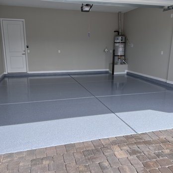 Craftsman Coatings - Garage floor, nice and shiny!! - Masonry/Concrete Near Me - Henderson, Nevada