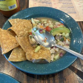 La Cruderia - Ceviche Blanco - Mexican Near Me - Houston, Texas