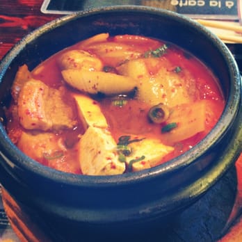 Dotori - Kimchijjigae is wonderful on a cold wet day - Korean Near Me - London, XGL
