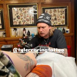 Haight Street Tattoo and Piercing - Tyler doing his thang!