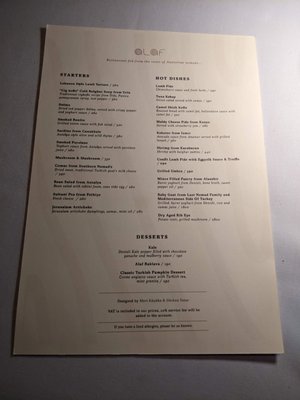 Menu photo 1 Alaf Restaurant Istanbul, 34
