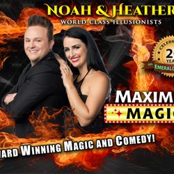 Noah & Heather World Class Illusionists - Celebrating our 20th season of shows on the Emerald Coast!