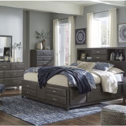 M&M Furniture - Beautiful bedroom set in stock now all solid wood come visit our showroom today M&M Furniture 7703 Pacific Blvd Huntington Park CA 90255