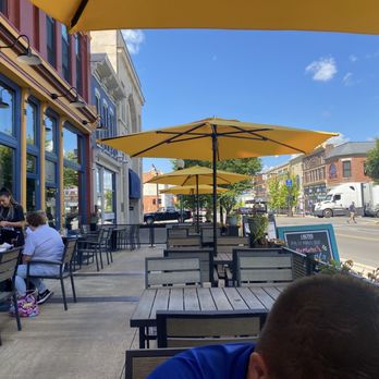 The Flying Pepper Cantina - Outside dining area - Mexican Near Me - Bellefontaine, Ohio