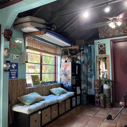 Inside, super cozy and cute!