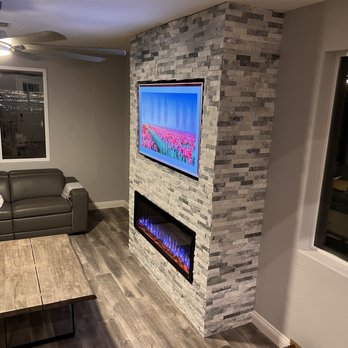 Romano's Tile & Marble - a modern living room - General Contractors Near Me - Las Vegas, Nevada Romano's Tile & Marble - a modern living room - General Contractors Near Me - Las Vegas, Nevada