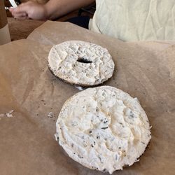 Meshuggah Bagels - Garlic and Herb Cream Cheese (must have!!)