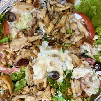 DFW Kabab & Gyro - chicken shawarma salad - Mediterranean Near Me - Grapevine, Texas
