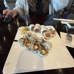4. Spicy Tuna Roll 18. Shrimp Tempura Roll