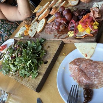 Salt and Board - Large Charcuterie Board Mixed Greens - Gastropubs Near Me - Albuquerque, New Mexico
